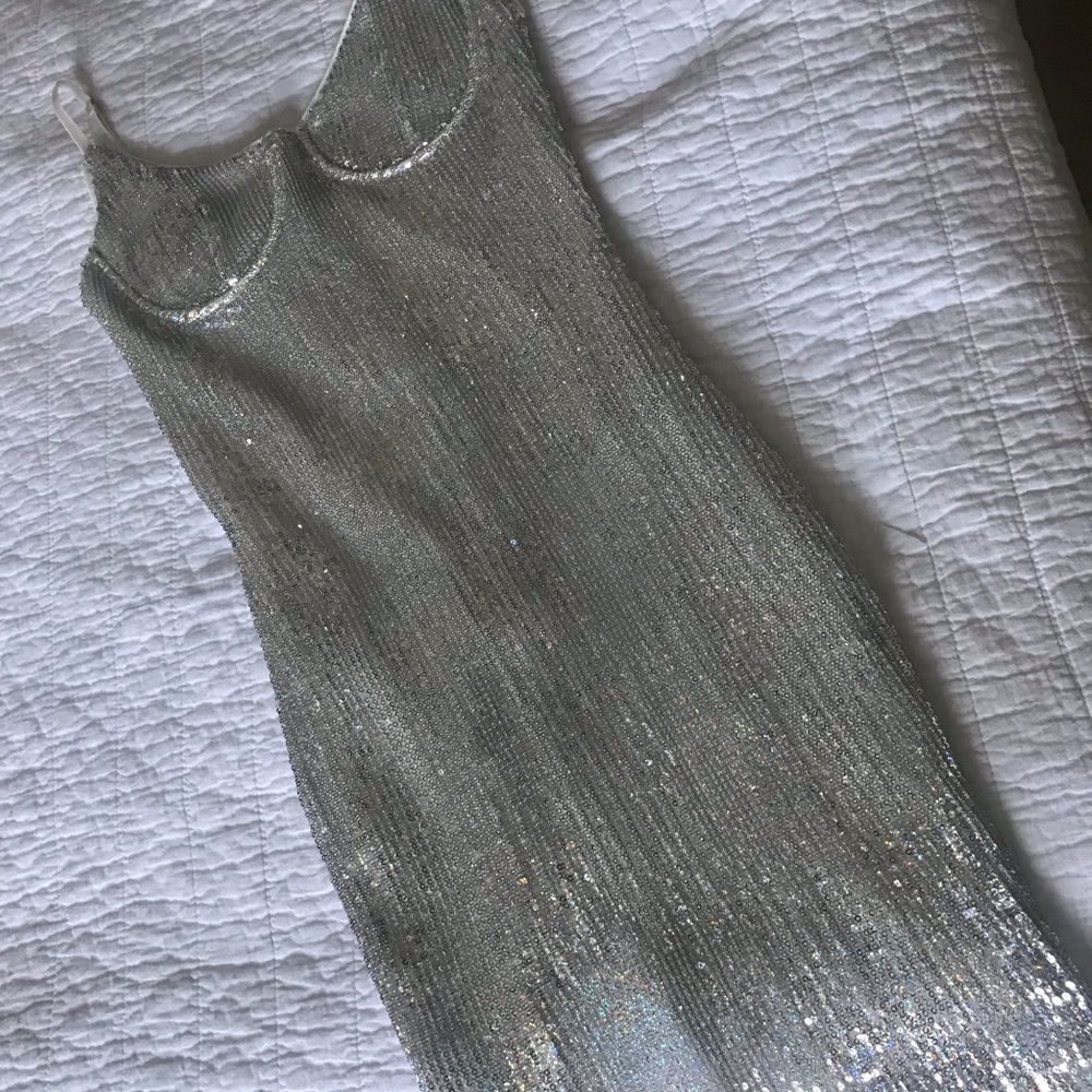 Shimmer on Sequin dress